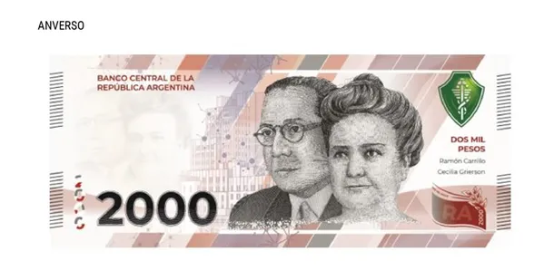 Cuándo entrará en circulación el billete de $ 2.000