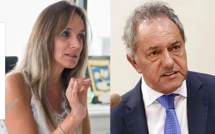 Un nuevo round entre Malena Galmarini y Daniel Scioli: «Cómplice»