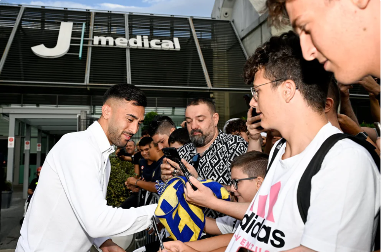 Nicolás González fue transferido a la Juventus en una cifra millonaria
