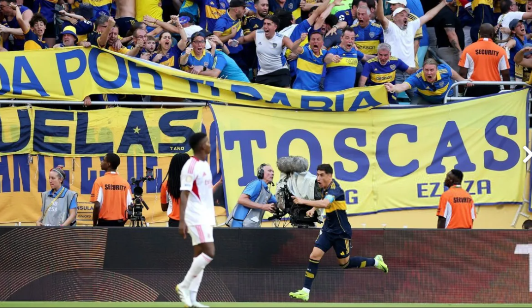 Un un partidazo y tras ir ganando 2-0, Boca empató 2-2 con Benfica en su debut en el Mundial de Clubes