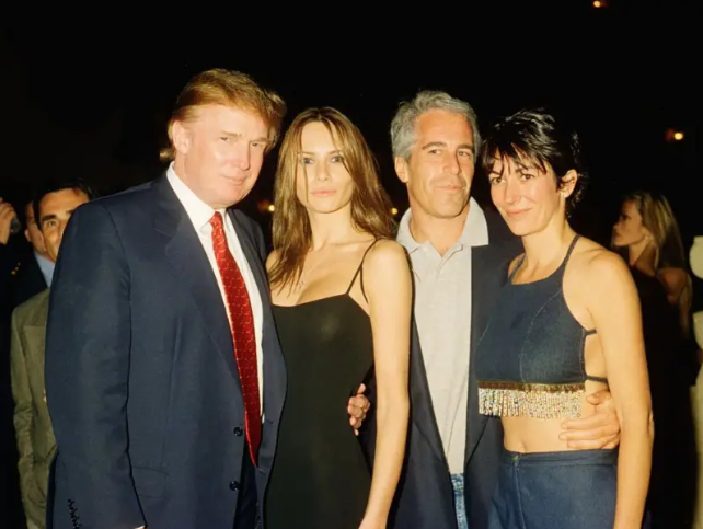 El nombre de Donald Trump figura en una lista de colaboradores de Jeffrey Epstein