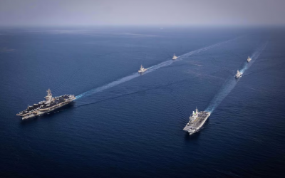 Dos aeronaves militares del régimen de Maduro hostigaron a un buque de la Armada de EEUU en aguas internacionales