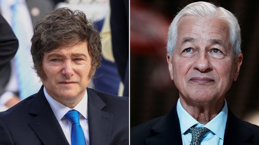 El CEO de JP Morgan se reunirá con Milei justo antes de las elecciones legislativas