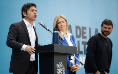 Kicillof llamó recuperar la Presidencia en el acto por el Día de la Lealtad y dijo que CFK “está injustamente presa”