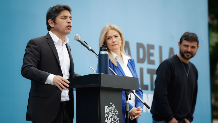Kicillof llamó recuperar la Presidencia en el acto por el Día de la Lealtad y dijo que CFK “está injustamente presa”