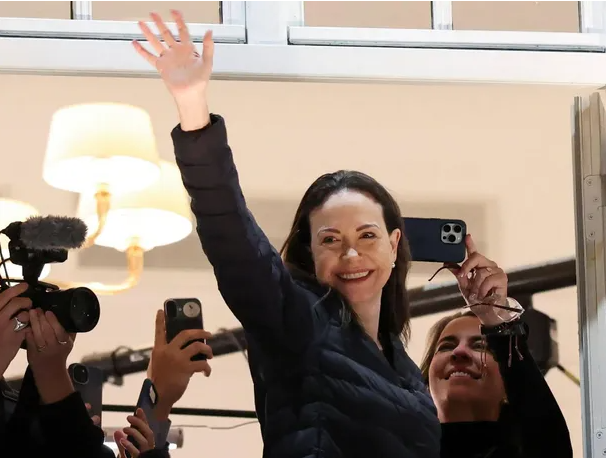 El mensaje de Corina Machado: «Llegó la hora de la libertad»