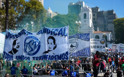 Con críticas al Gobierno, la CGT encabezó el acto del Día del Trabajador: «La realidad es superior a un Excel»