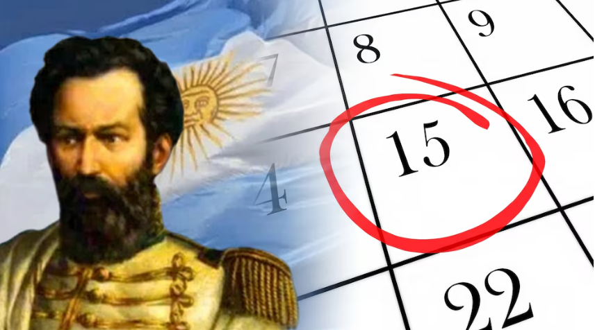Calendario 2026: ¿es feriado el lunes 15 de junio?