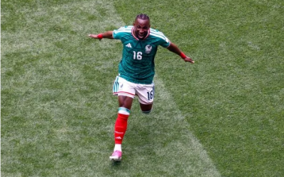 Julián Quiñones aprovechó un blooper de Sudáfrica y marcó el primer gol del Mundial 2026