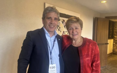 G20 de EEUU: antes de su encuentro con Scott Bessent, Caputo defendió los resultados del Gobierno y dialogó con Georgieva