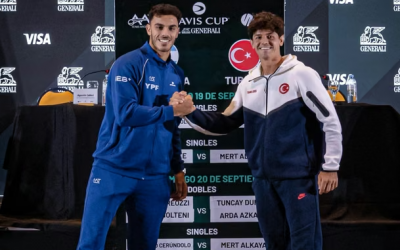 Copa Davis 2026: Argentina ya tiene rivales, días y horarios para enfrentar a Turquía