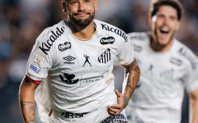 Neymar volvió tras su lesión y marcó los dos goles del Santos ante Flamengo: la marca histórica que logró y la patada de Paquetá